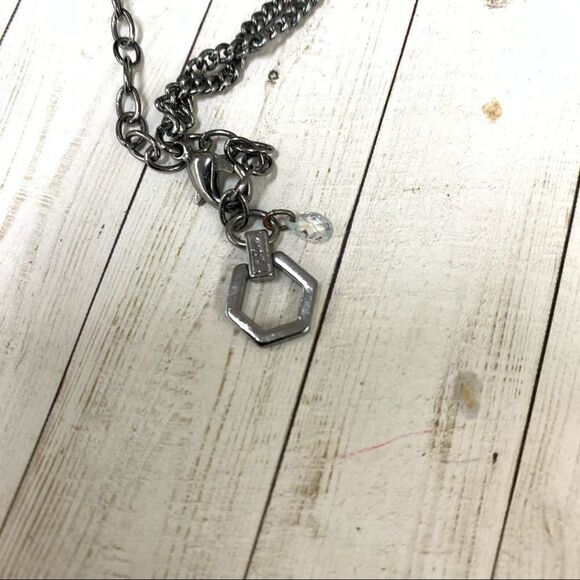 Gunmetal Tassel Necklace  - Picture 3 of 3